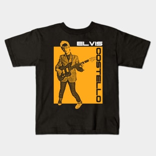 Elvis Costello Retro Style My Aim FanArt Kids T-Shirt